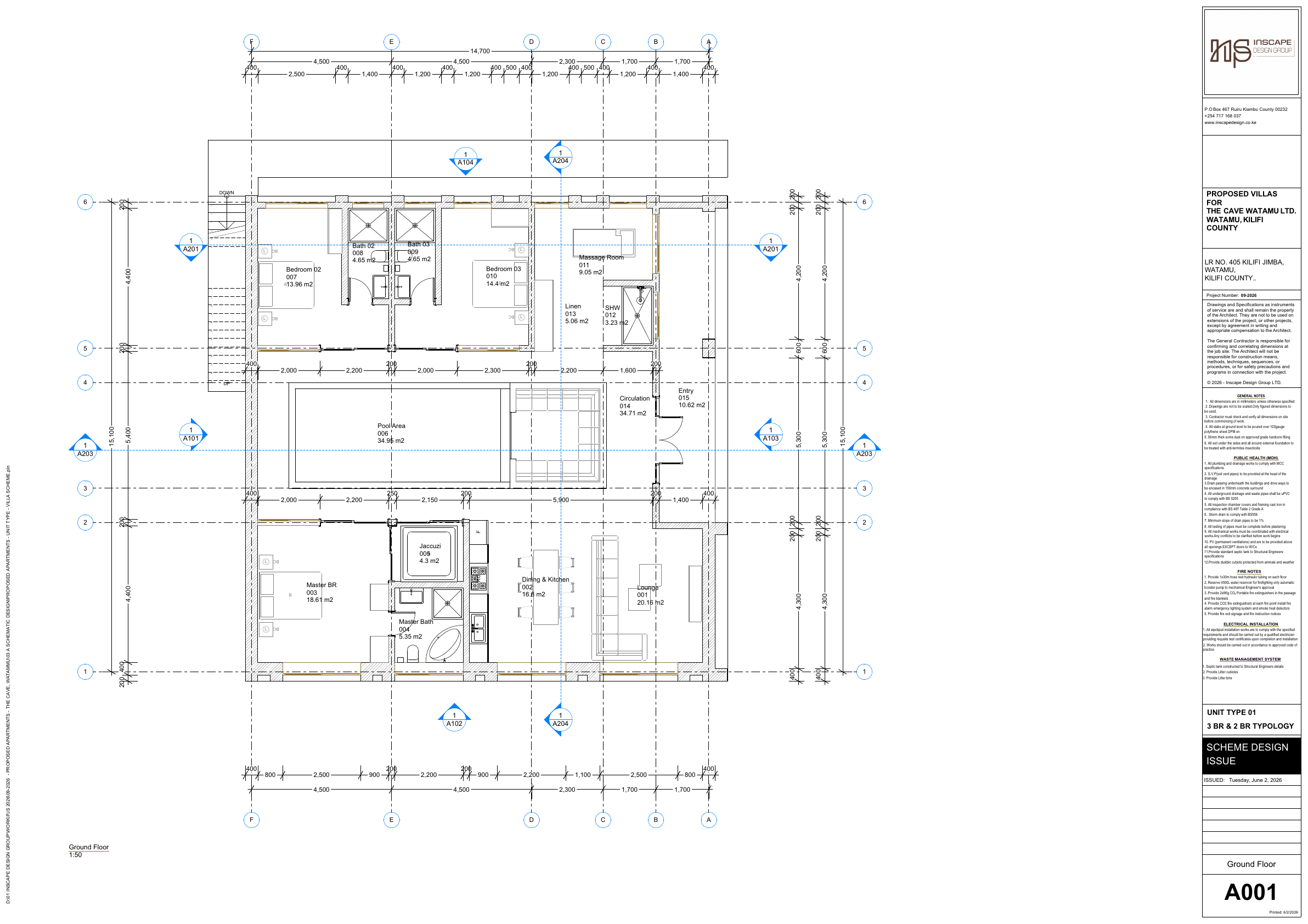 Ground floor — the Pool Villa